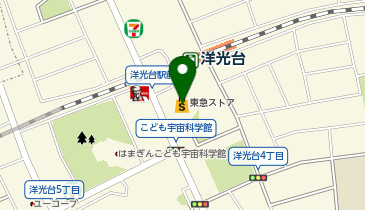 YOKODAI CHUO(洋光台中央)の地図画像