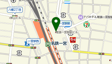 魚喜 ASTY一宮店の地図画像