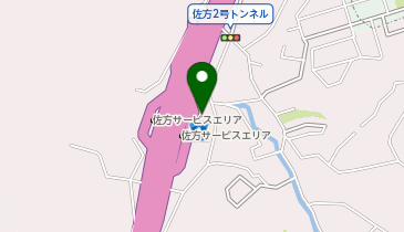 西広島バイパス 佐方 SA 下りの地図画像