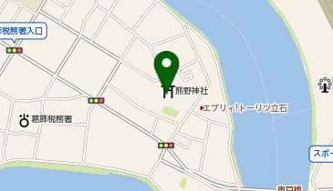 五方山 熊野神社の地図画像