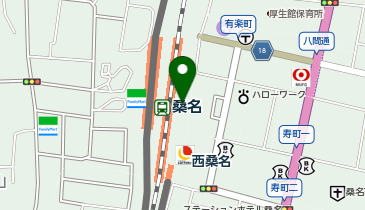 ASTY桑名(アスティ桑名)の地図画像