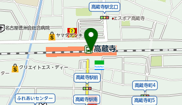 KOMEHYO(コメ兵)買取センター アスティ高蔵寺の地図画像