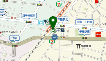 ASTY千種(アスティ千種)の地図画像