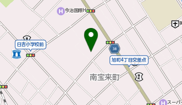 一門家 今治店の地図画像