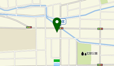 ボン ル ポワ 二の宮店の地図画像