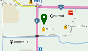炭焼うなぎふじさん 奈良天理店の地図画像