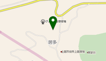 上越市上越斎場の地図画像