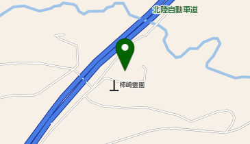 上越市頸北斎場の地図画像