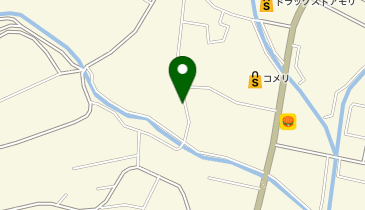 古民家カフェ胡蝶の地図画像