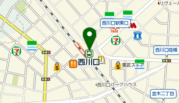 中華総菜蓬莱軒 ビーンズ西川口店の地図画像