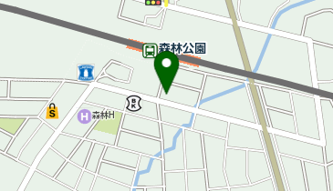 森林公園よりそい動物病院の地図画像