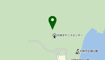 大神子病院しあわせの里テニスセンターの地図画像