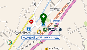 京樽 ビーンズ保土ケ谷店の地図画像