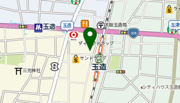 ピースフルの地図画像