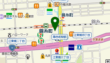 ヨドバシカメラ マルチメディア錦糸町の地図画像