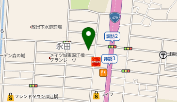 夢洲交通 森ノ宮 営業所の地図画像