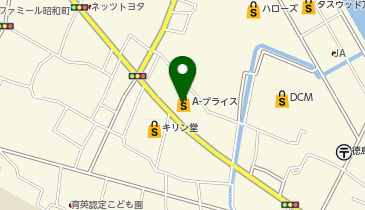 A-プライス 徳島店の地図画像