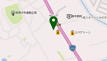 竹麺亭の地図画像