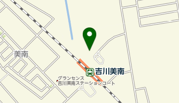 カフェブリッコ 吉川美南店の地図画像