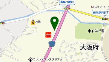 家族葬のファミーユ 枚方高野道ホールの地図画像