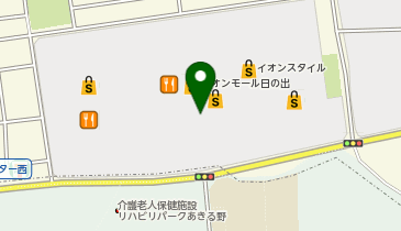 【12/16オープン】カフェ・ベローチェ イオンモール日の出店の地図画像