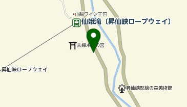 ほうとう処 花仙両滝上店の地図画像