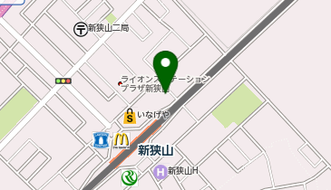 くらしの友 新狭山総合式場の地図画像