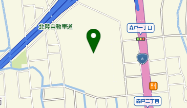 トナミ運輸株式会社 金沢支店の地図画像