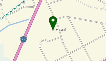 トナミ運輸株式会社 小松支店の地図画像