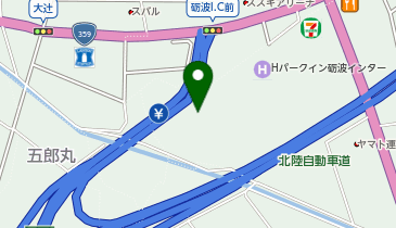 トナミ運輸株式会社 砺波整備工場の地図画像