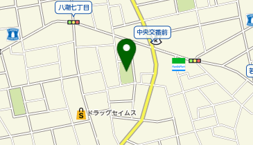 中馬場児童交通公園の地図画像