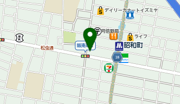 CLALA Abeno(クララ阿倍野)の地図画像