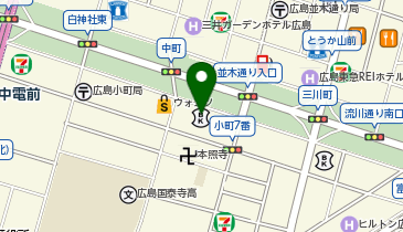 アリナミン製薬株式会社 広島オフィスの地図画像