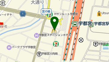 THE KNOT UTSUNOMIYA(ザ ノット ウツノミヤ)の地図画像