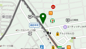FASTNAIL(ファストネイル) 川越駅前店の地図画像