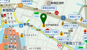 CARTOLERIA(カルトレリア) 新宿店の地図画像