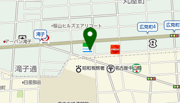 モデル社 滝子店の地図画像