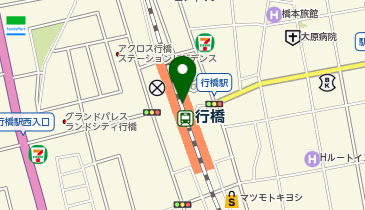 千鳥屋本家 行橋店の地図画像