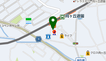 クラウドナインスタジオ 向ケ丘遊園店の地図画像