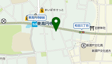 アーチゴルフスクール東高円寺本校の地図画像
