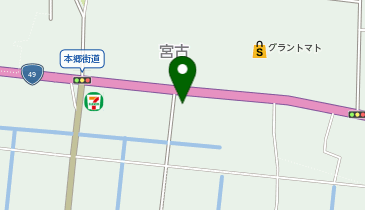 ロジスネクストジャパン株式会社 会津支店の地図画像