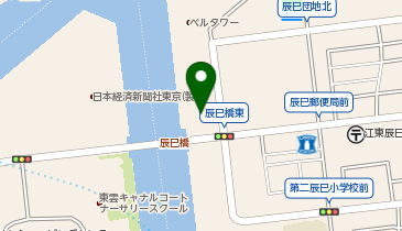 ロジスネクストジャパン株式会社 豊洲支店の地図画像