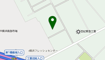 ロジスネクストジャパン株式会社 横浜支店横浜港湾サービスセンターの地図画像