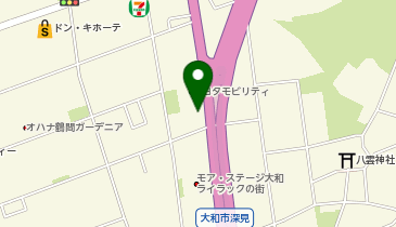 ロジスネクストジャパン株式会社 大和支店の地図画像