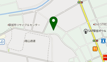 ロジスネクストジャパン株式会社 草加支店の地図画像