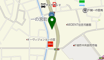 ロジスネクストジャパン株式会社 下関支店下関南サービスセンターの地図画像