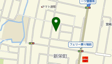 ロジスネクストジャパン株式会社 宮崎支店の地図画像