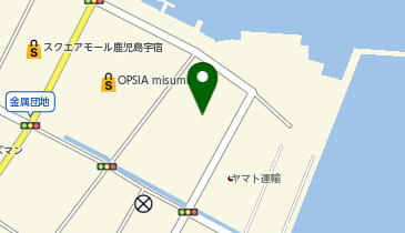 ロジスネクストジャパン株式会社 鹿児島支店の地図画像