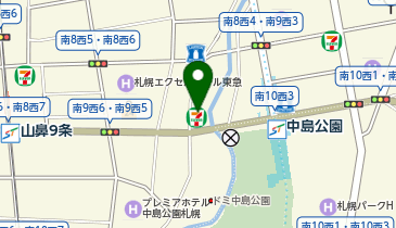 Cozy Stay Sapporo Central(コージーステイ札幌セントラル)の地図画像
