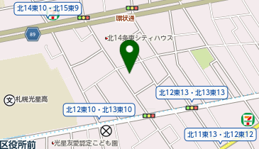Cozy Stay Sapporo EAST(コージーステイ札幌イースト)の地図画像